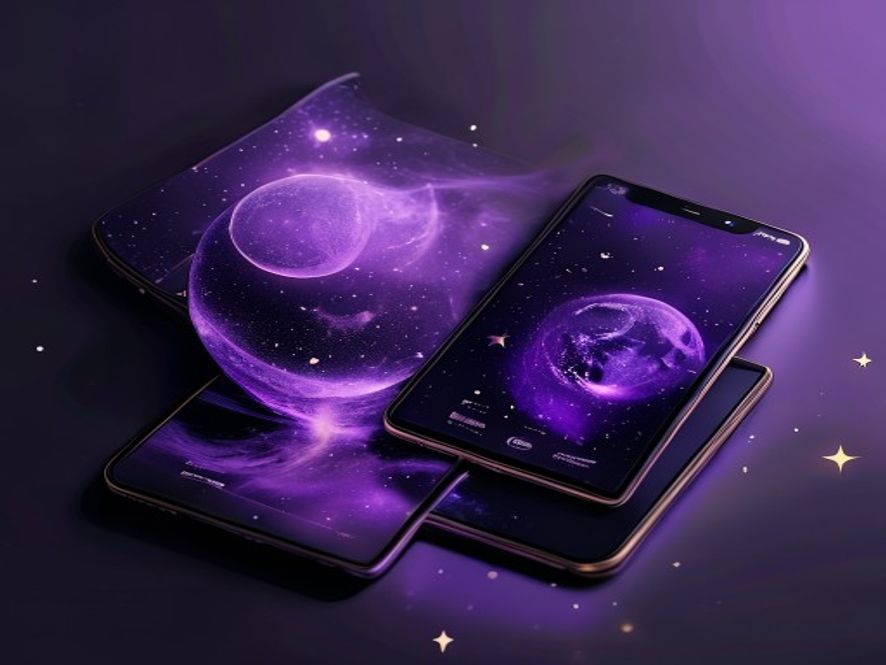 The Quiet Mind System guide shown on a phone and tablet